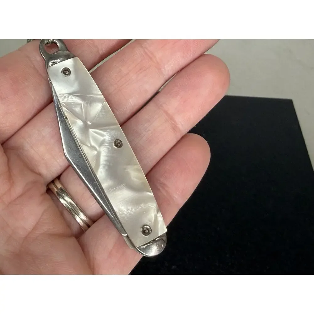 Vintage Aloha Hawaii Knife Key Chain Souvenir Made in U.S.A. Hawaiian Islands